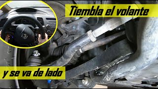 Diagnostico y reparacion de auto con volante que tiembla y se va de lado [upl. by Tillford458]