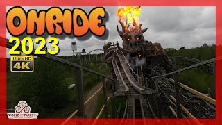 Heide Park Colossos 2023 ONRIDE POV Erste Reihe  1st row Onride Heidepark 2023 Colossos Coaster [upl. by Rooney]