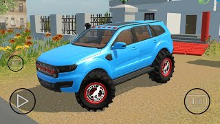 🔥🔥Indian Car Blue Ford Endeavor in lets drive India🔥🔥 [upl. by Hahcim]