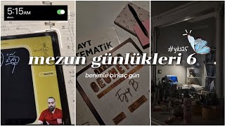 DERS ÇALIŞMA GÜNLÜĞÜM 6 🧿 töder denemesi kütüphane vlog yks2025 [upl. by Yesnek]