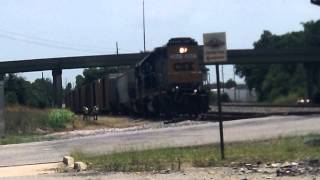 CSX GP units switching in CordeleGa W nice crew [upl. by Burwell]