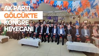 AK PARTİ GÖLCÜK’TE KONGRE HEYECANI [upl. by Naveb]