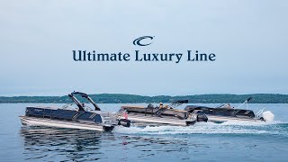 Crest Pontoon Boats  2024 Ultimate Luxury Line [upl. by Fishback533]