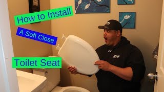 How To Install A Soft Close Toilet Seat  Bemis Toilet Seat [upl. by Auqinal476]