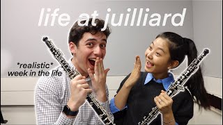 A PRODUCTIVE week in my life at juilliard [upl. by Nevi325]