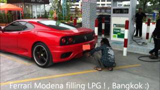 Gasitaly LPG Ferrari Modena Thailandwmv [upl. by Maurita847]