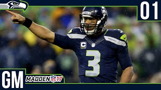 Madden NFL 17 Owner Mode Seattle Seahawks Deutsch60FPS 01 Welcome to Seattle [upl. by Abixah]