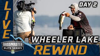 2024 Bassmaster Elite Series LIVE at Wheeler Lake — Day 2 [upl. by Llehcam655]