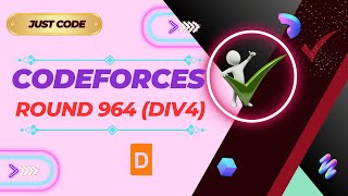 D Slavics Exam Solution  CODEFORCES ROUND 964 DIV4 SOLUTION [upl. by Airdnaxela492]