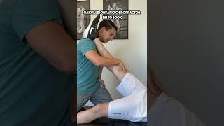 How to stretch a TIGHT hamstring chiropractictreatment [upl. by Uile]