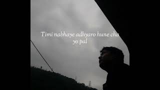 Timrai angalo ma Self composed Nepali song [upl. by Enylodnewg]