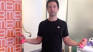 Shoulder BladeScapular Muscle Strengthening Exercises by Bend  Mend Sydney CBD Physio  Pilates [upl. by Aeslahc953]