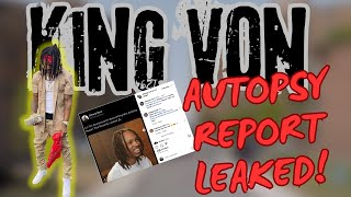 😱LEAKED PAPERWORK  SOURCE  OBLOCK KING VON HOMICIDE AUTOPSY REPORT ATLANTA 😱 [upl. by Simara629]