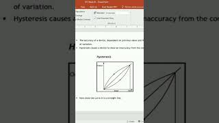 Hysteresis and Linearity in Instrumentation Industrial Process Control Hysteresis Linearity [upl. by Ettedualc]