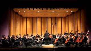 Elgars Introduction and Allegro  University High School Symphony Orchestra 2015 [upl. by Ahsatak384]