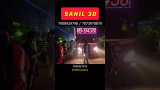 SAHIL 3D DJ DHENKANAL 💯 SAHIL DJ New Setup 2024 🔥 odishadj dj djviral djshorts djreels djremix [upl. by Nahgiem]