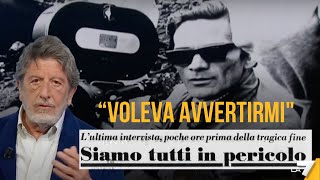 Il racconto dell’ultima intervista di Pasolini “Voleva avvertirmi avrebbe potuto [upl. by Notaes]