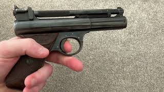 Webley Premier 177 B Series Air Pistol [upl. by Koah]