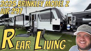 2025 Brinkley Model Z Air 297  BEAUTIFUL Rear Living Travel Trailer [upl. by Kingston]