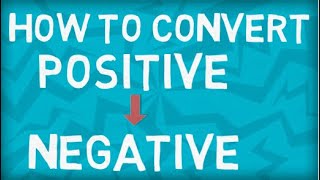 How to convert a Positive to Negative Sentence  Transformation  Rules  Examples  Exercise [upl. by Davidson]