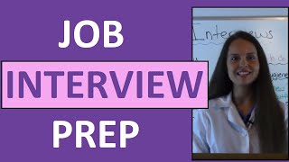 How to Prepare for Your Nursing Job Interview  Nurse Interview Tips by Nurse Sarah [upl. by Andriana32]