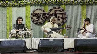 PANDIT DEBOJYOTI BOSE I SAROD I PANDIT BICKRAM GOSH I TABLA RAMDASI MADHYALAY [upl. by Swann]