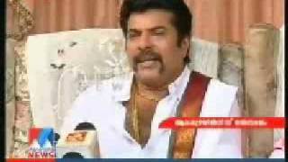 Mamoottys comments about Thilakan Issue [upl. by Tennos495]