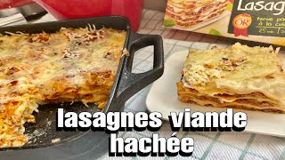 lasagnes viande hachée [upl. by Chick444]