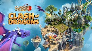 Turn Your Village Into a Kingdom New Clash of Dragons Legendary Scenery [upl. by Pelage]