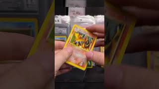 CRAZY HOLO BLAINES CHARIZARD PULL  Vintage Gym Challenge Booster Pack Opening [upl. by Ennaillij]