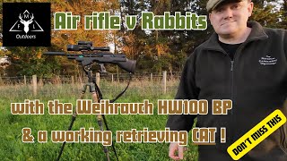 MFL Outdoors  Air rifle rabbiting with the Weihrauch HW100 BP Pulsar night vision and thermal [upl. by Navannod598]