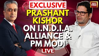 Prashant Kishor LIVE With Rajdeep Sardesai Prashant Kishor On Nitish Kumar BJP amp INDIA Alliance [upl. by Thormora]