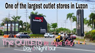 The OUTLETS in Lipa City Day amp Night tour I Shopping I Dining [upl. by Arline]