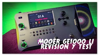 Mooer GE1000 LI  Revisión y Test [upl. by Wandie]