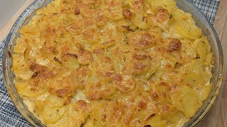 Cremiger Kartoffelgratin  jeder Gast fragt nach dem Rezept [upl. by Anoid208]