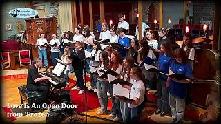 Mumbles A Cappella Youth Choir sings a Disney Duet Medley [upl. by Idnal985]