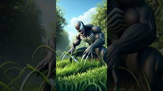 Spiderman Venom Aur Captain America me Se Kon Jitega Gardening art Challange spiderman shorts [upl. by Firahs257]