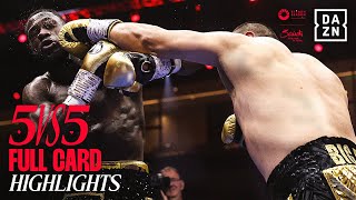 CLEAN SWEEP VICTORY  Queensberry vs Matchroom 5v5 Full Card Highlights Riyadh Season [upl. by Ilocin185]