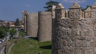 The Medieval Walls of Ávila Spain [upl. by Neeliak]