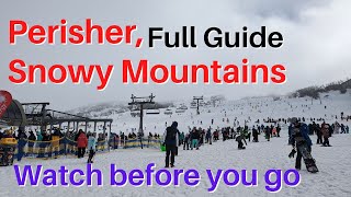 Perisher full guide skiing toboggan snow play accommodation lift tickets food [upl. by Seema146]