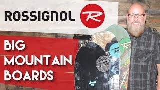 2018 Rossignol Big Mountain Snowboards  Review  TheHousecom [upl. by Nyrb]