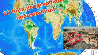 10 faits geographiques etonnant [upl. by Yreffej]