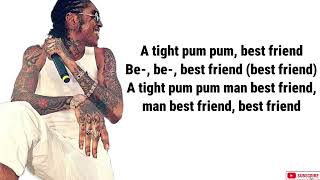 Vybz Kartel Best Friend Official Lyrics [upl. by Beutner110]