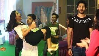 Sidhant Gupta  Zain Imam Jasmins crazy FUN and DANCE during Tashan e ishq wrap up party [upl. by Yttiy]