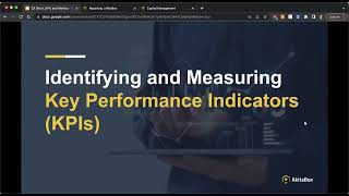 Identifying Facilities Management KPIs Using AkitaBox [upl. by Bussy]