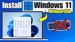 How to INSTALL Latest Windows 11 without USB Drive  EASY STEPS 2025 [upl. by Erv230]