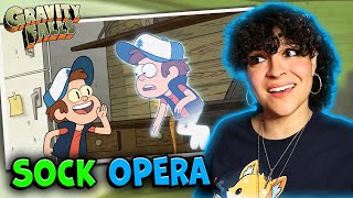 • LESBIAN REACTS – GRAVITY FALLS – 2x04 “SOCK OPERA” • [upl. by Nelhsa]