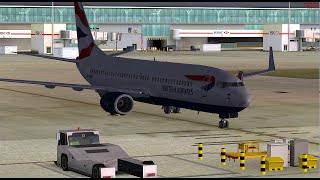 Boeing 737 British Airways Heathrow to Munich Timelapse [upl. by Medea887]