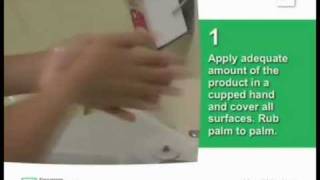 Reel Health 19  8 steps to Hand Hygiene [upl. by Hctub]