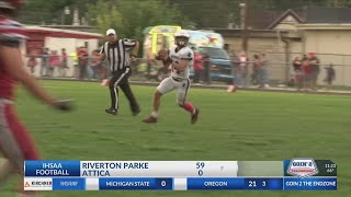 Riverton Parke beats Attica [upl. by Eaj]